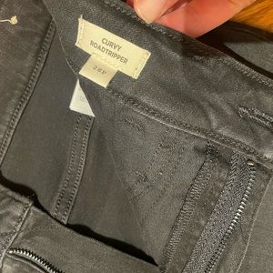 Madewell curvy roadtripper 28p black worn once